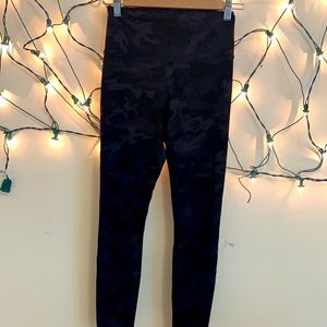 Multicolored lululemon leggings  wunder under